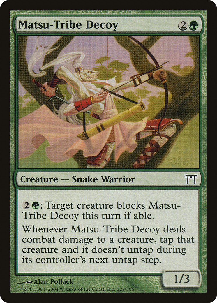 Matsu-Tribe Decoy (227) - Champions of Kamigawa