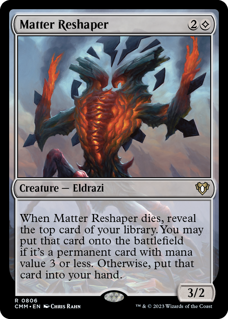 Matter Reshaper (806) - Commander Masters