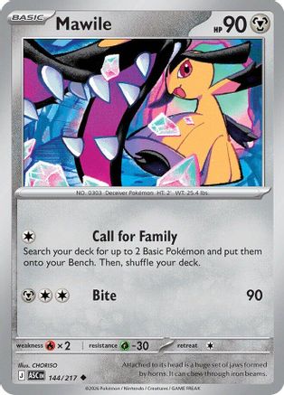 Mawile (144) Reverse Holofoil - Ascended Heroes