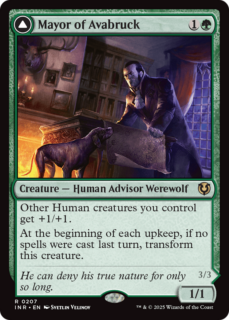 Mayor of Avabruck // Howlpack Alpha (207) - Innistrad Remastered
