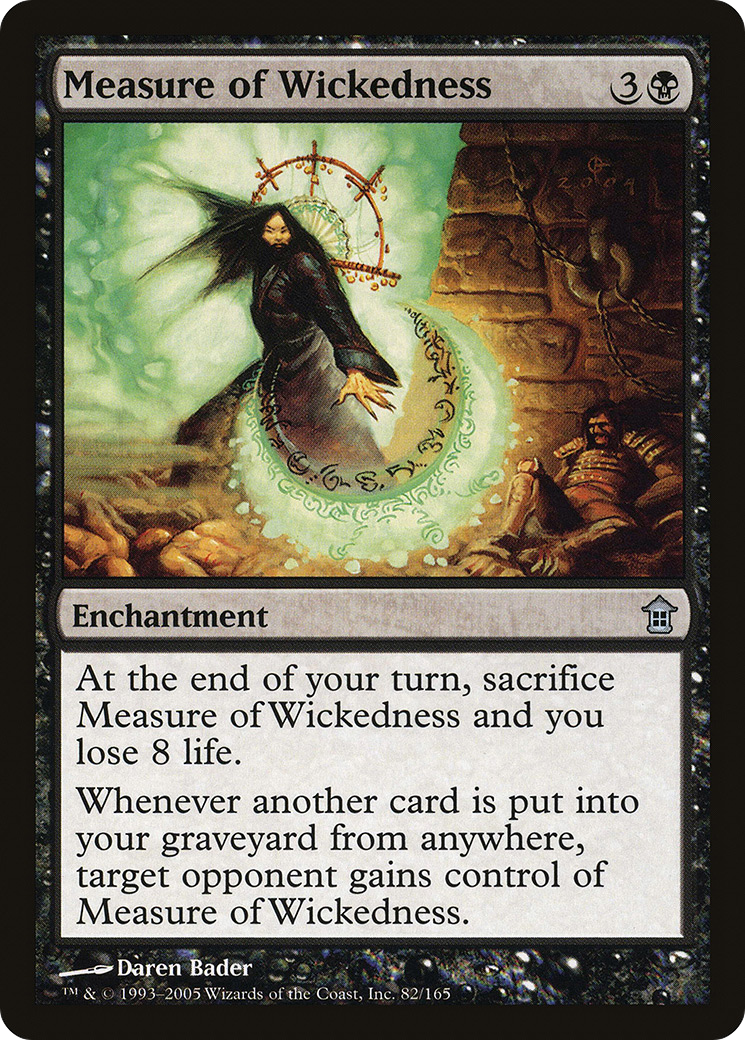Measure of Wickedness (082) - Saviors of Kamigawa