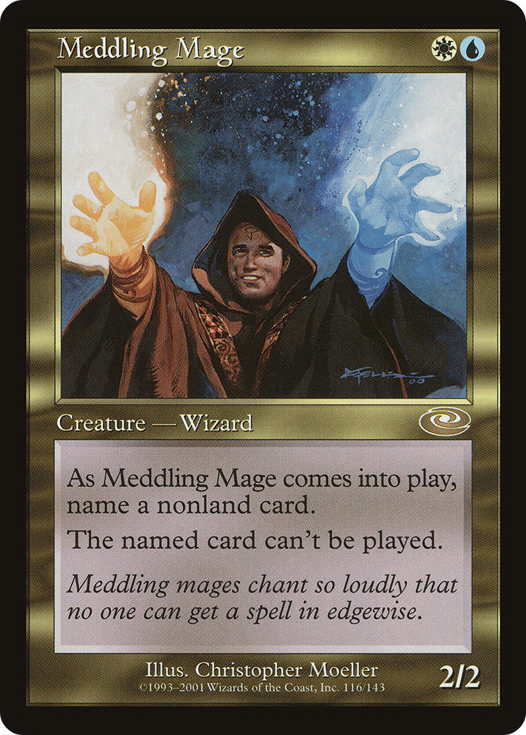 Meddling Mage (116) Foil - Planeshift