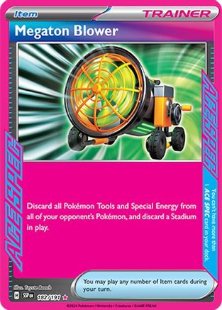 Megaton Blower (182) Holofoil - Surging Sparks