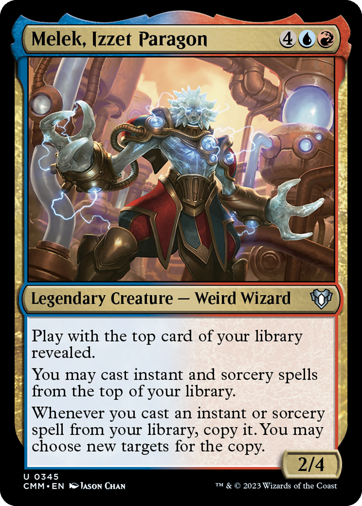 Melek, Izzet Paragon (345) - Commander Masters