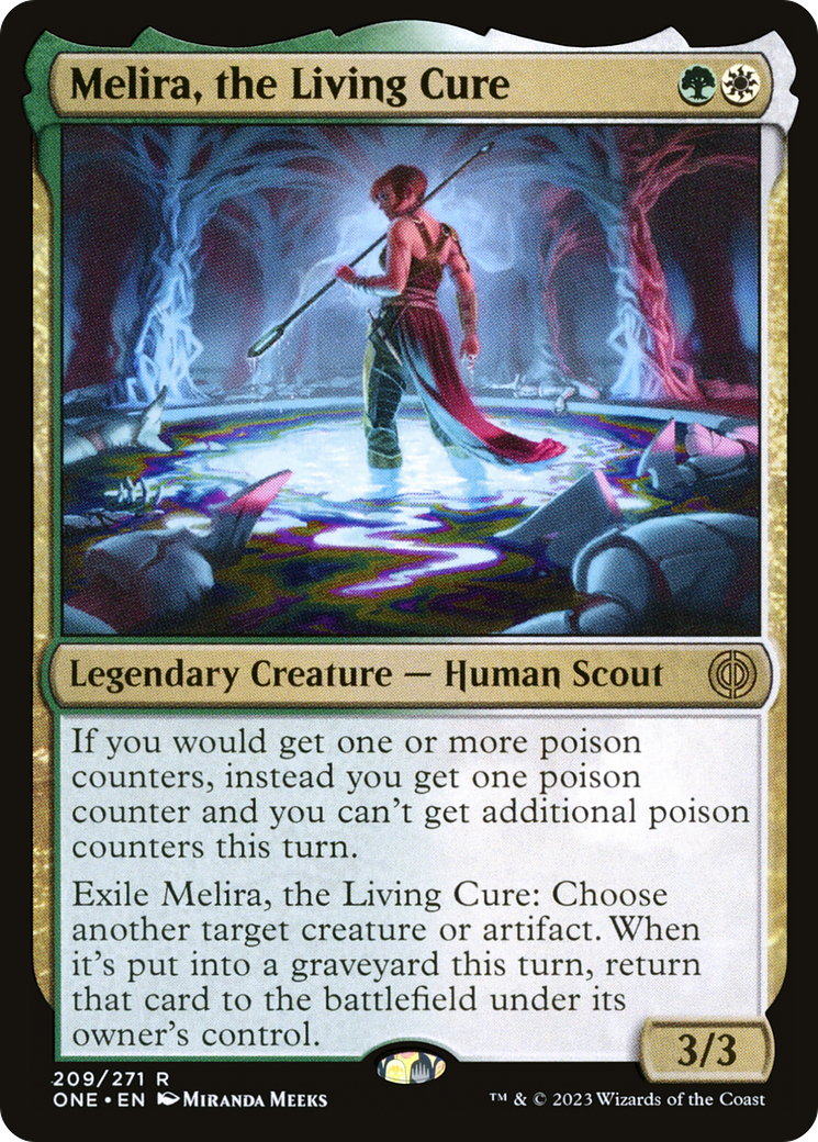 Melira, the Living Cure (209) - Phyrexia: All Will Be One Foil