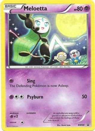Meloetta (BW68) - Black Star Promos