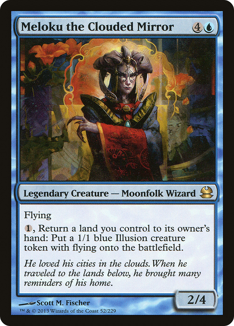 Meloku the Clouded Mirror (052) Foil - Modern Masters