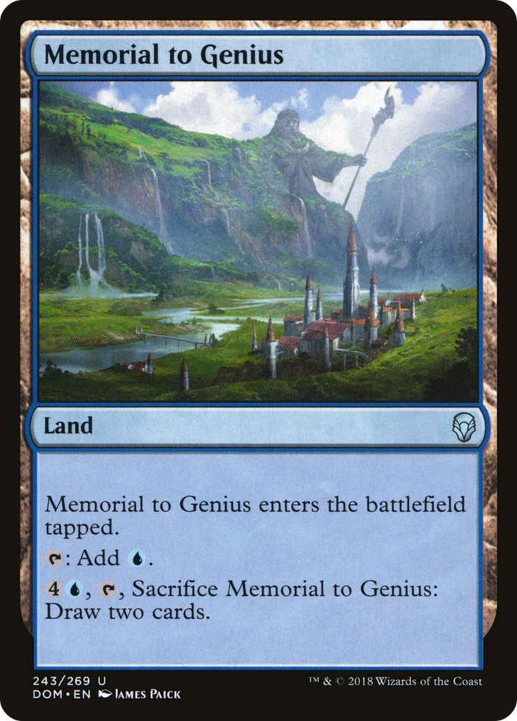Memorial to Genius (243) - Dominaria Foil