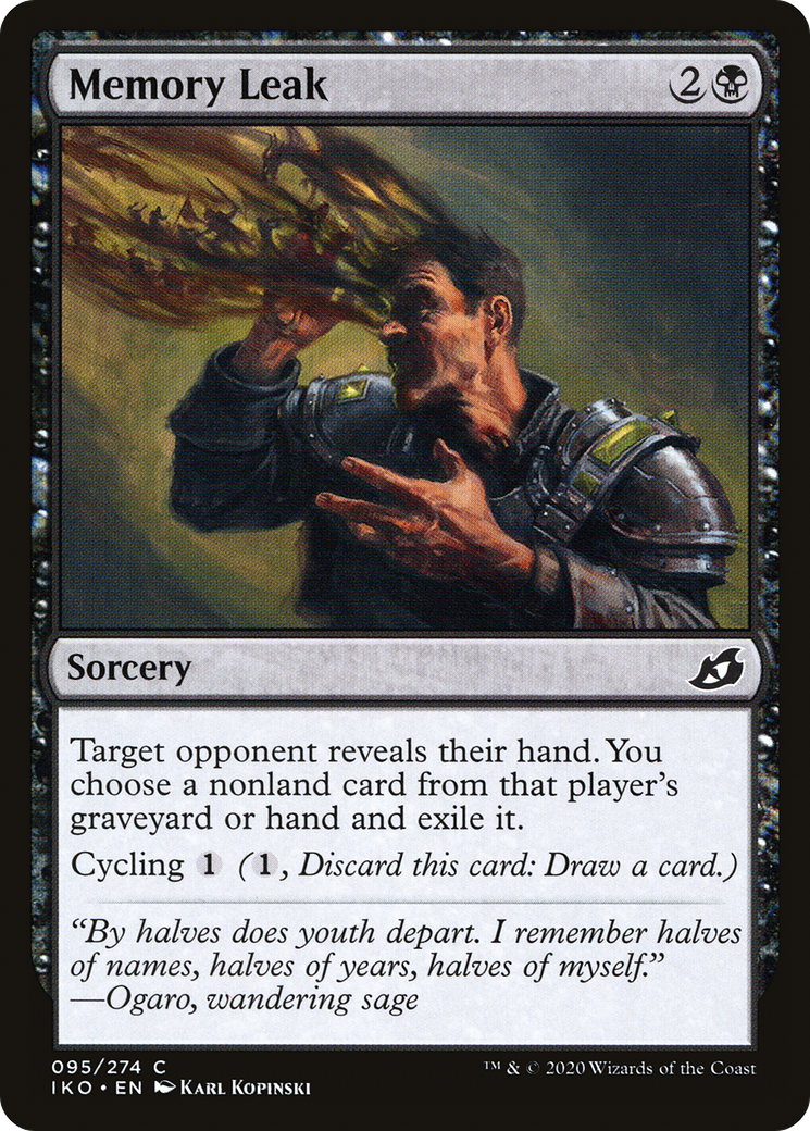 Memory Leak (095) - Ikoria: Lair of Behemoths Foil