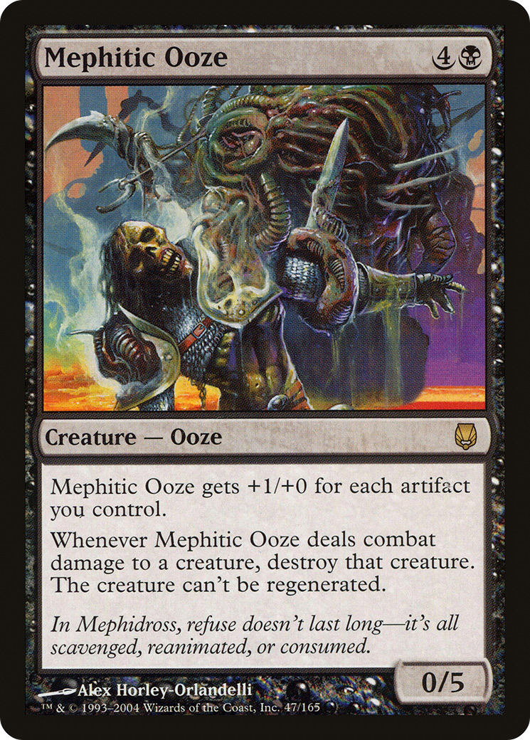 Mephitic Ooze (047) Foil - Darksteel
