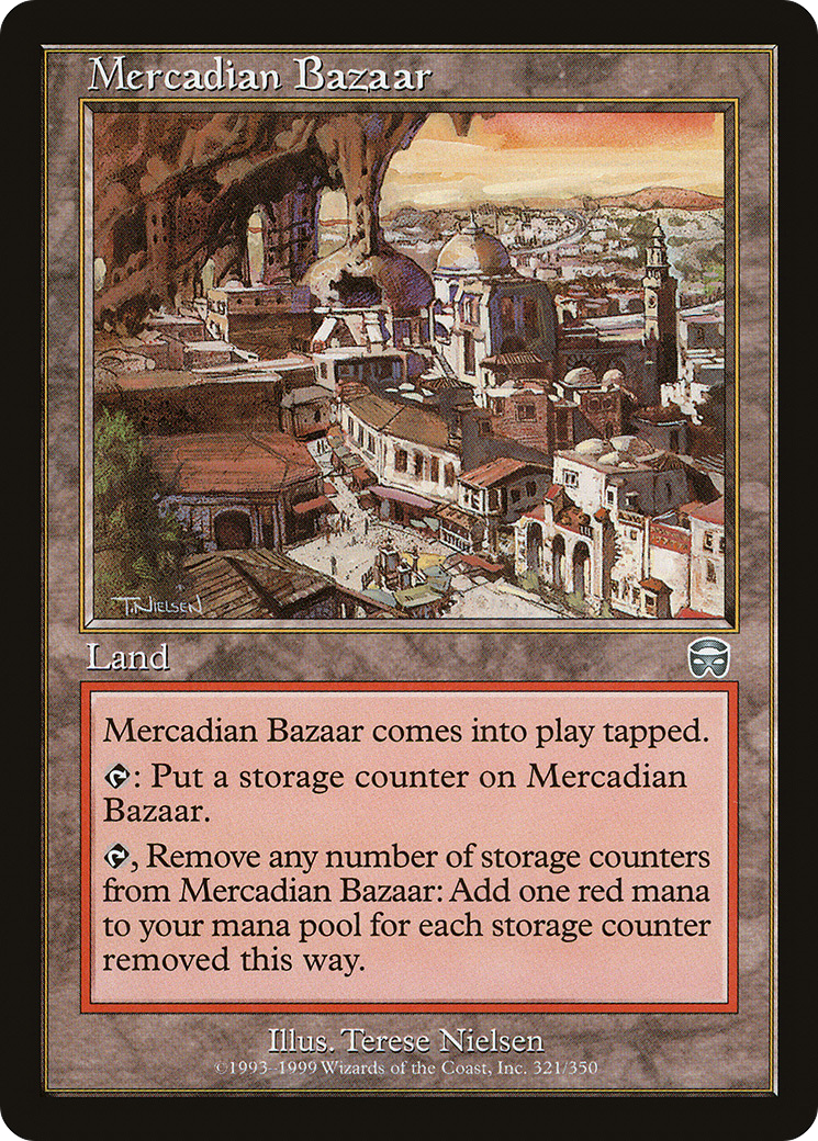 Mercadian Bazaar (321) Foil - Mercadian Masques