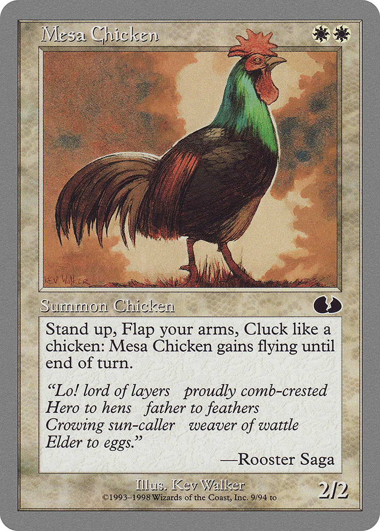 Mesa Chicken (009) - Unglued