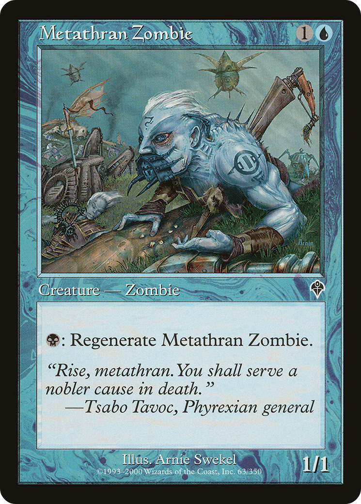 Metathran Zombie (063) Foil - Invasion