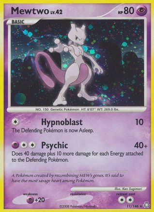 Mewtwo (11) Holofoil - Legends Awakened