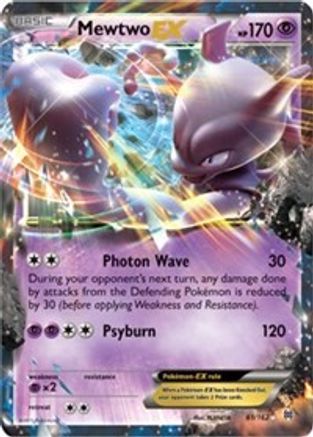 Mewtwo EX (61) Holofoil - BREAKthrough