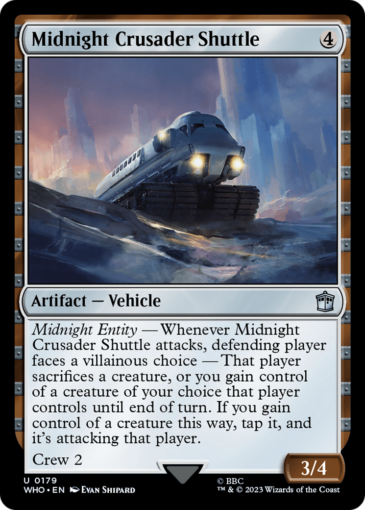 Midnight Crusader Shuttle (179) - Doctor Who