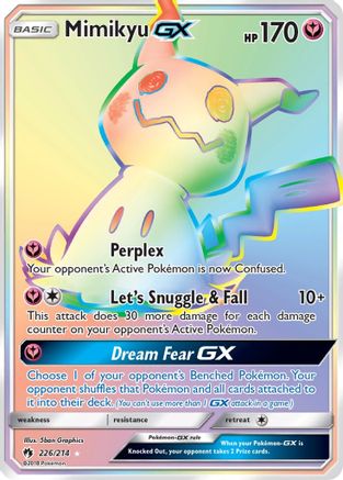 Mimikyu GX (226) Holofoil - Lost Thunder