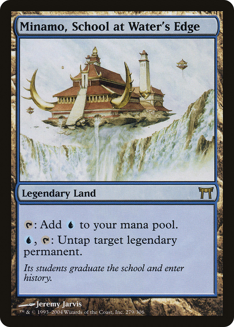 Minamo, School at Water's Edge (279) Foil - Champions of Kamigawa