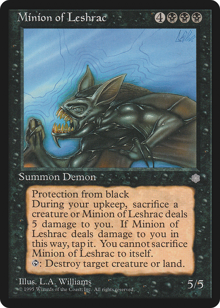 Minion of Leshrac - Ice Age