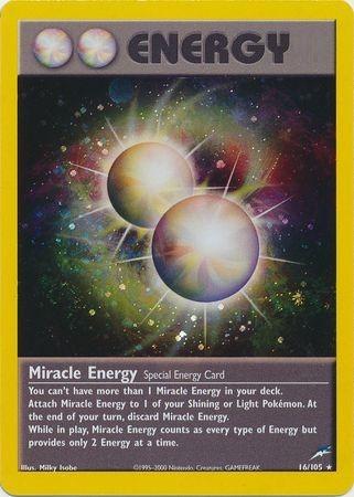 Miracle Energy (16) (Unlimited) Holofoil - Neo Destiny
