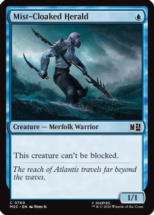 Mist-Cloaked Herald (760) - Commander: Marvel Super Heroes