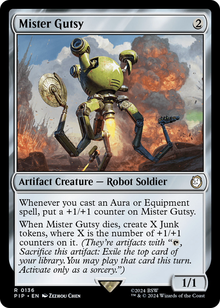 Mister Gutsy (136) Foil - Fallout