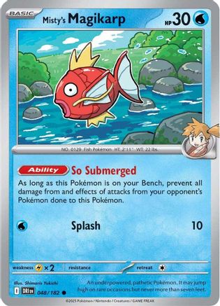 Misty's Magikarp (48) Reverse Holofoil - Destined Rivals