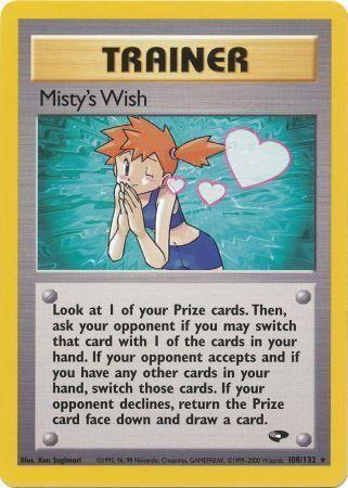 Misty's Wish (108) (Unlimited) - Gym Challenge