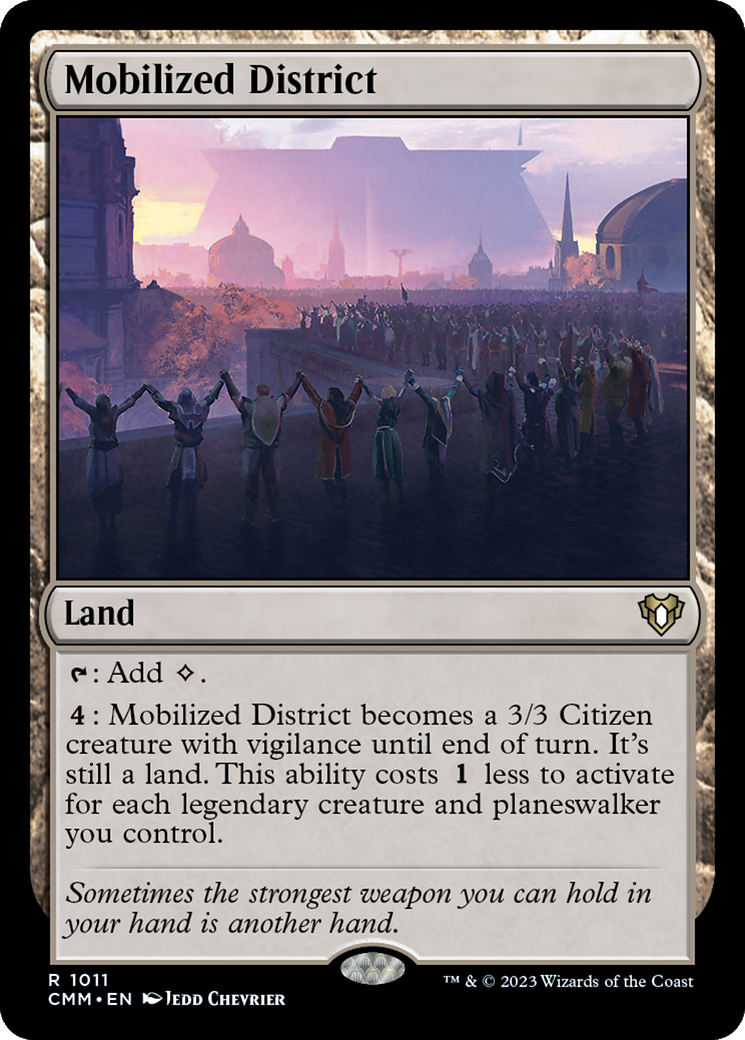 Mobilized District (1011) - Commander Masters