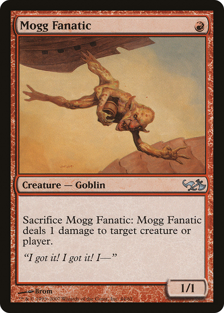 Mogg Fanatic (044) - Duel Decks: Elves vs. Goblins