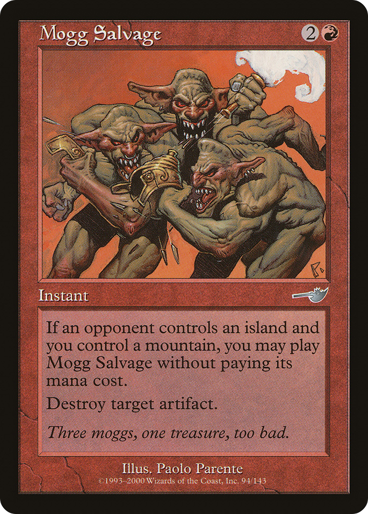 Mogg Salvage (094) Foil - Nemesis