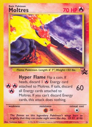 Moltres (21) - Wizards of the Coast Promos