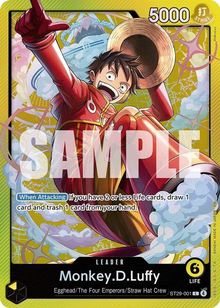 Monkey.D.Luffy (ST29-001) Foil