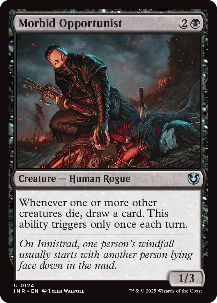 Morbid Opportunist (124) Foil - Innistrad Remastered