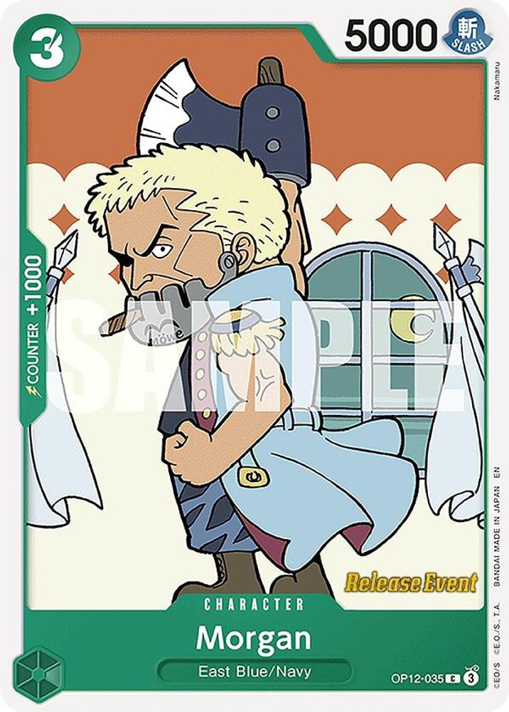 Morgan (OP12-035) Release Event Cards