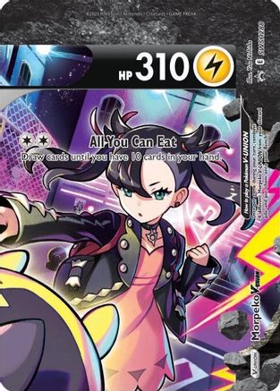 Morpeko V-Union (SWSH288) Holofoil - Black Star Promos
