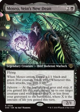 Moseo, Vein's New Dean (Extended Art) (326) - Secrets of Strixhaven