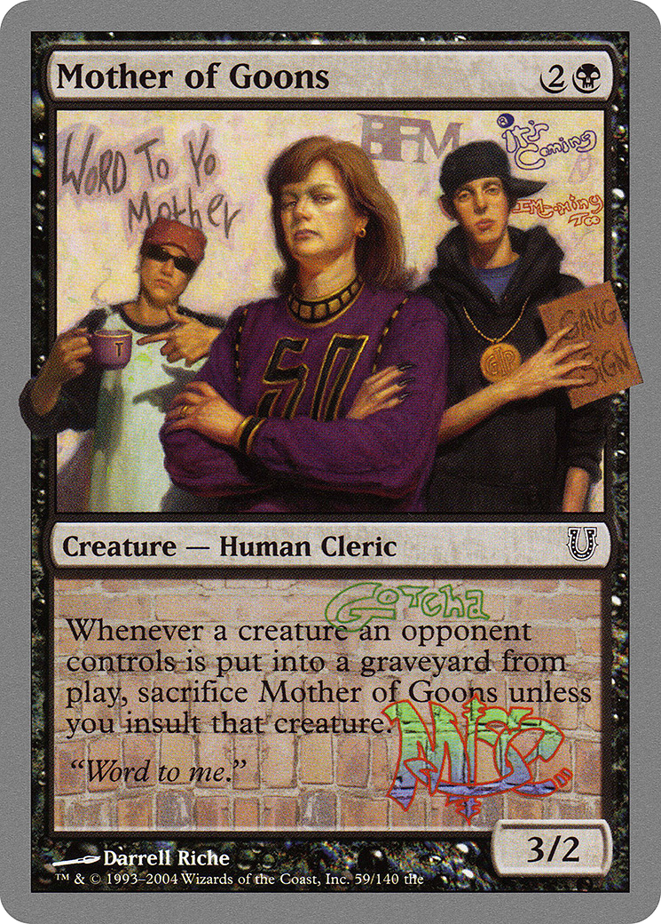Mother of Goons (059) Foil - Unhinged
