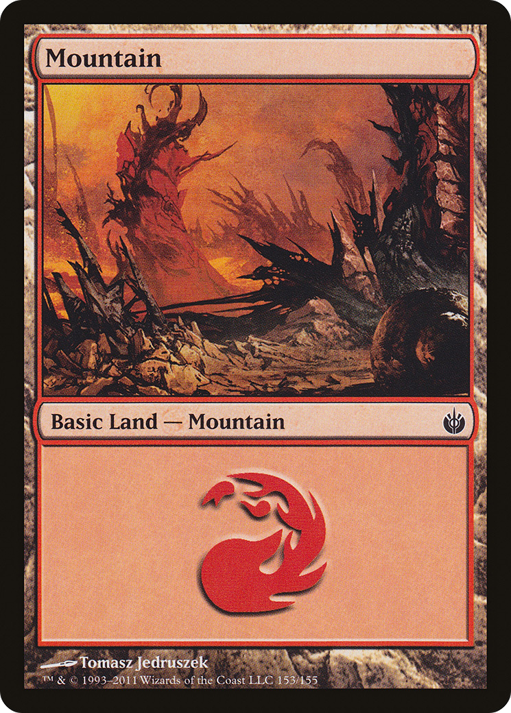 Mountain (153) - Mirrodin Besieged