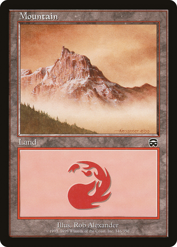 Mountain (346) Foil - Mercadian Masques