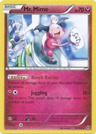 Mr. Mime (97) Reverse Holofoil - BREAKthrough