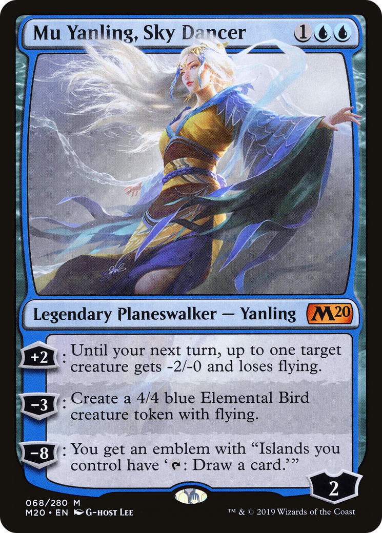 Mu Yanling, Sky Dancer (068) - Core Set 2020