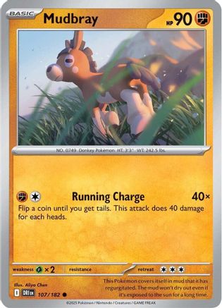 Mudbray (107) Reverse Holofoil - Destined Rivals