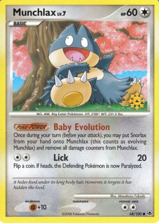 Munchlax (68) - Countdown Calendar Promos