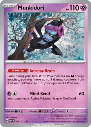 Munkidori (99) Reverse Holofoil - Ascended Heroes