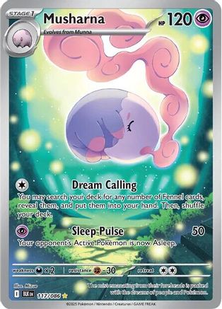 Musharna (117) Holofoil - Black Bolt