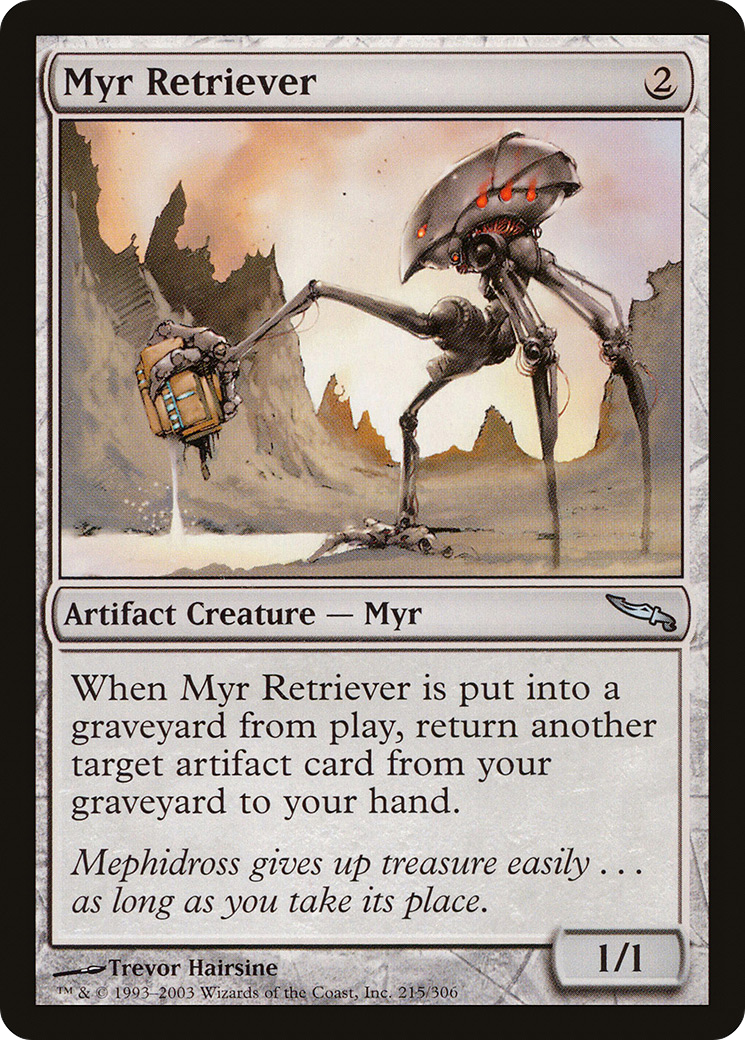 Myr Retriever (215) Foil - Mirrodin