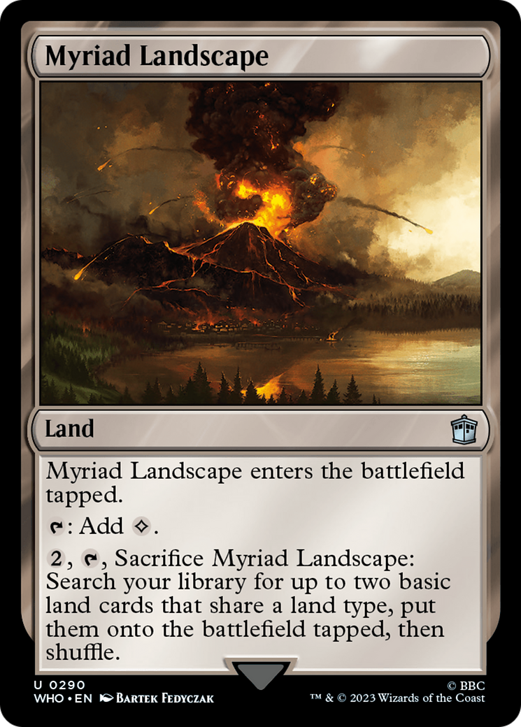 Myriad Landscape (290) Foil - Doctor Who