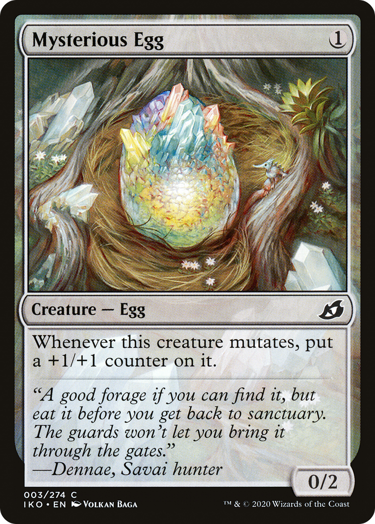Mysterious Egg (003) - Ikoria: Lair of Behemoths Foil