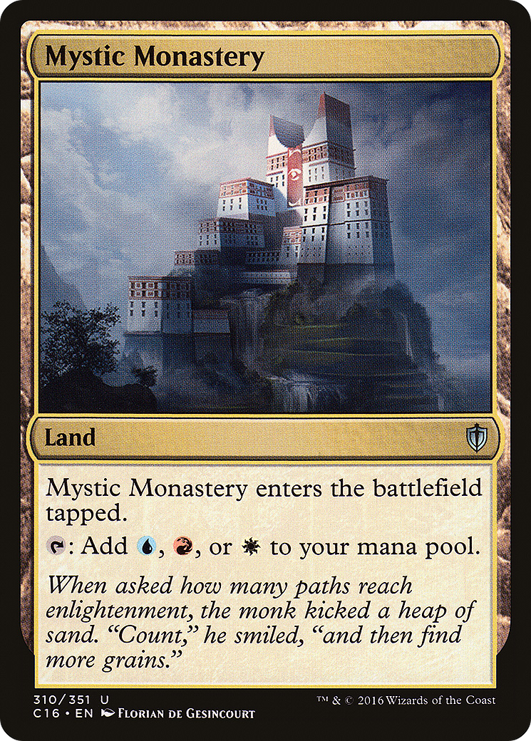 Mystic Monastery (310) - Commander 2016
